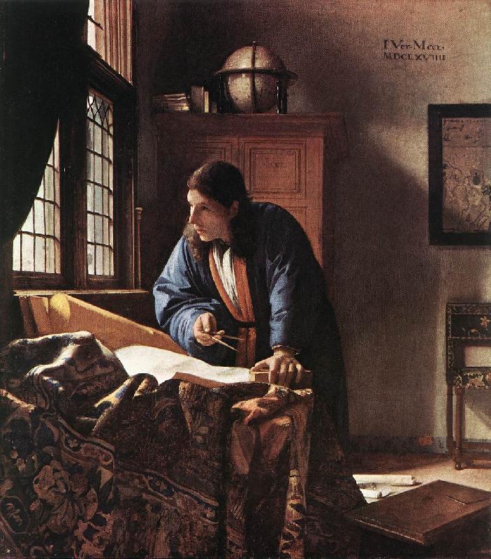 Jan Vermeer The Geographer France oil painting art